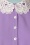 Vixen 40991 Lace collar SS blouse Purple 221221 003W