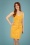 Vixen 40953 Daisy Trim Button Dress Yellow 20220126 040MW