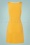 Vixen 40953 Daisy trim button front dress Yellow 221221 005W