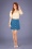 Vixen 40976 Bibi Button Mini Skirt Blue 20220126 040MW