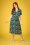 60s Sheeva Sandino Dress in Deep Teal
