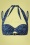 TC Beach - Multiway bikinitop in marineblauw luipaard 2