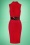 Glamour Bunny 41599 Pencil Dress Red 220228 006W