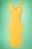 Glamour Bunny 41602 Pencil Yellow Dress 220301 004W