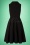 Glamour Bunny - The Yade Swing Dress en Noir 9