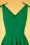 Glamour Bunny - The Harper Swing Dress in Emerald Green 6