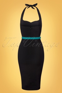 Glamour Bunny - The Bonnie Pencil Dress in Black 5