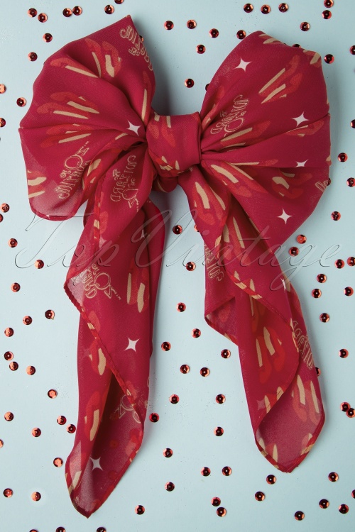 Erstwilder - Topvintage exclusive ~ Ruby slippers sjaal in rood