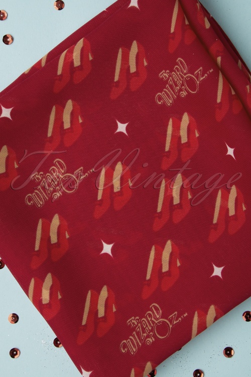 Erstwilder - Topvintage exclusive ~ Ruby slippers sjaal in rood 2