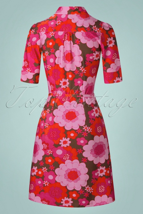 Tante Besty 40366 Dress Besty Troela Coffee 20220331 605W