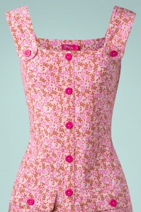 Tante Betsy - 60s Dolce Liberty Dress in Pink 3