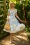 Exclusivité TopVintage ~ Joliena Swing Dress Années 50 en Blanc et Bleu