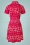 Sugarhill 40213 Abby Batik Shirt Dress Pink Cosmos Floral 220405 509W