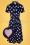 Sugarhill 40210 Lauretta Batik Shirt Dress Navy Lilac Big Hearts 220405 501Z