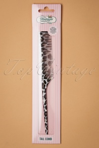 The Vintage Cosmetic Company - Wickedly Wild Tail Kamm in Leopard 2
