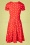 Vintage Chic 41413 Dress Red Hearts White 220405 506W