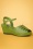 Lulu Hun 42255 Lily Wedge Shoes Green 20220408 611 W