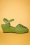 Lulu Hun 42255 Lily Wedge Shoes Green 20220408 608 W