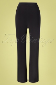 Vintage Chic for Topvintage - Veronic broek in zwart 2