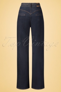 Rock-a-Booty - Amber jeans in donkerblauw 3
