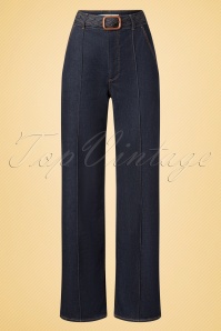 Rock-a-Booty - Amber jeans in donkerblauw