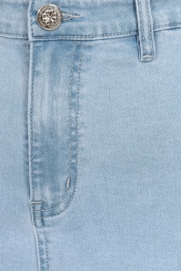 Bright and Beautiful - Bijou Star Shorts in Jeansblau 4
