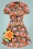 Jemma Paradise Bloom Dress Années 60 en Multi