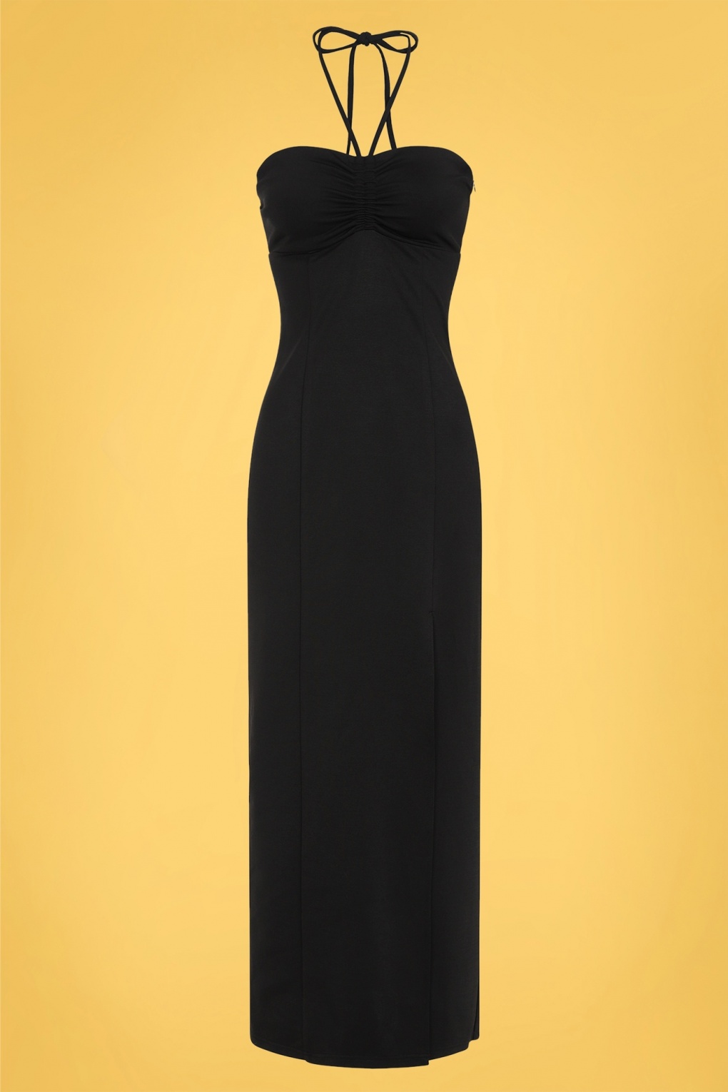 Collectif Clothing - Angelina maxi jurk in zwart