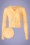 Top Vintage Boutique 42647 Sweater Yellow Button 20220401 602Z