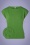 60s New Wave Pinup Knitted Jumper in Juicy Grass Green