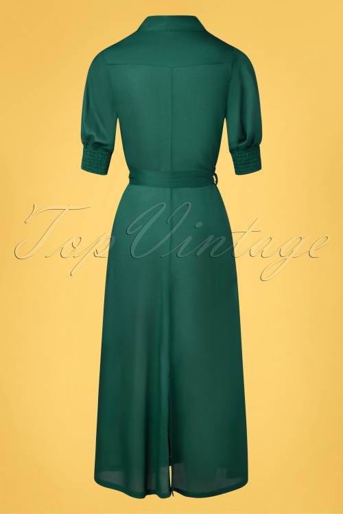 Tante Betsy 40355 Dress Gemmi Uni Green 20220413 611 W