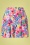 60s Soraya Floral Shorts in Multi