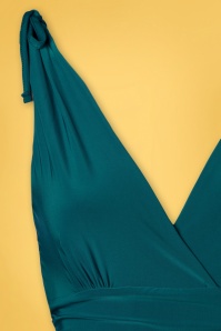 Vintage Chic for Topvintage - 70s Casey Jumpsuit in Petrol 4