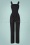 50s Pippa Jumpsuit in Black