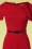 Vintage Chic 43268 Jumpsuit Red Belt Black 20220420 603V