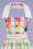 Collectif 42661 Waverly Rainbow Gingham Swing Dress Multi 20220419 020LV