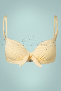 Cyell - Sunny Vibes Padded Bikini Top in Aspen Gold 2