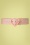 50s Adore Heart Belt in Light Pink