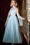 50s Danjela Lee Summer Gown in Celestine Blue