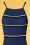 Compania Fantastica 40516 Dress Pencil Rayas Blue White Black 20220421 601V