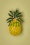 Collectif 42003 Carrie Pineapple Brooch Yellow 20220422 600 W