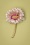 50s Casey the Flower Brooch in Metallic Pink