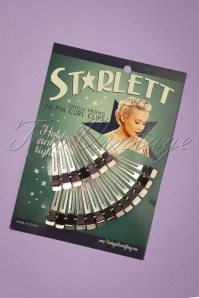 Lauren Rennells - Vintage Hairstyling: Starlett Single Prong Pin Curl Clips
