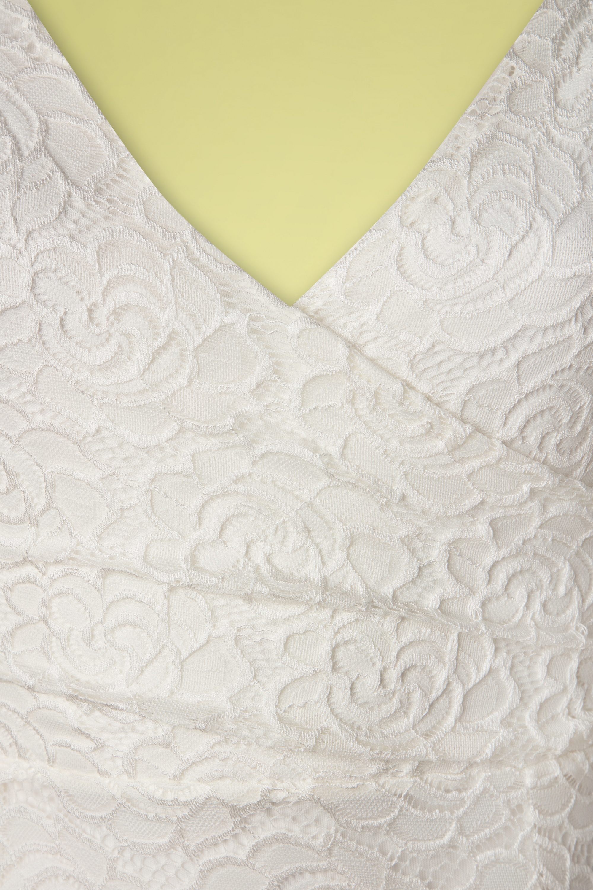 Vintage Chic for Topvintage - Graziela kanten penciljurk in ivoor 3