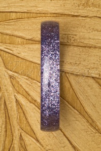 Splendette - TopVintage Exclusive ~ 20s Fedora Midi Glitter Bangle in Lilac
