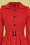 Collectif 41737 Sarah Hooded Trench Coat Red 20220503 020LV