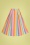 Marilu Dreamy Rainbow Stripe Swing Skirt Années 50 en Multi