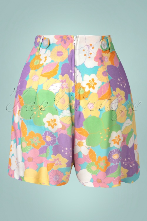 Bunny - Florette shorts in multi 4