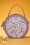  50s Alberta Round Handbag in Lilac