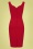 Collectif 41804 Ridly Pencil Dress Red 20220512 021LW